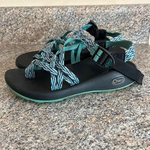 Chaco ZX/2 Sandals Toe Strap Sandals Womens Size‎ 7 GUC (bin #2)